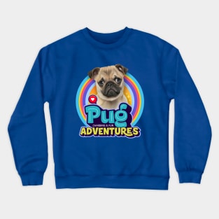 pug dog Crewneck Sweatshirt